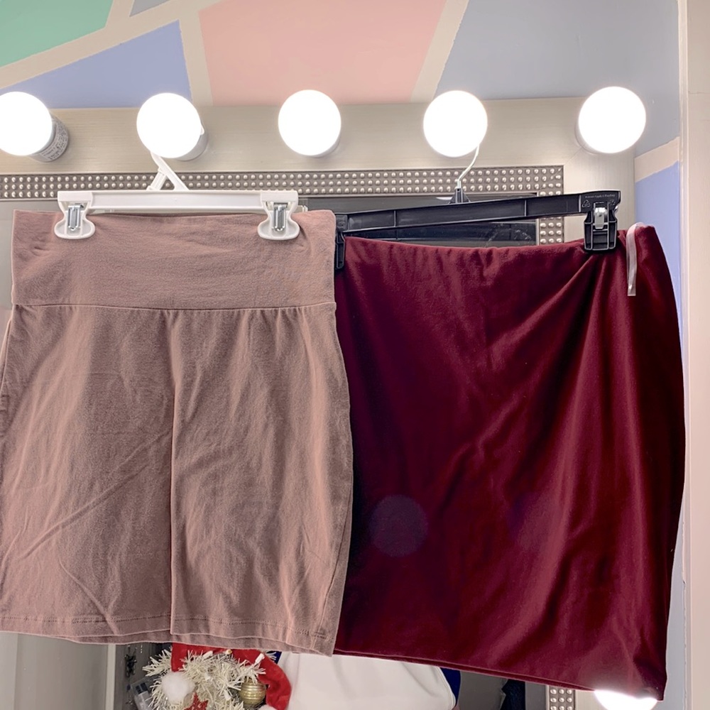 Two Mini Skirts